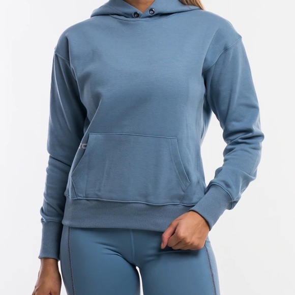 ECHT Tops - ECHT Pullover Jagged Hoodie